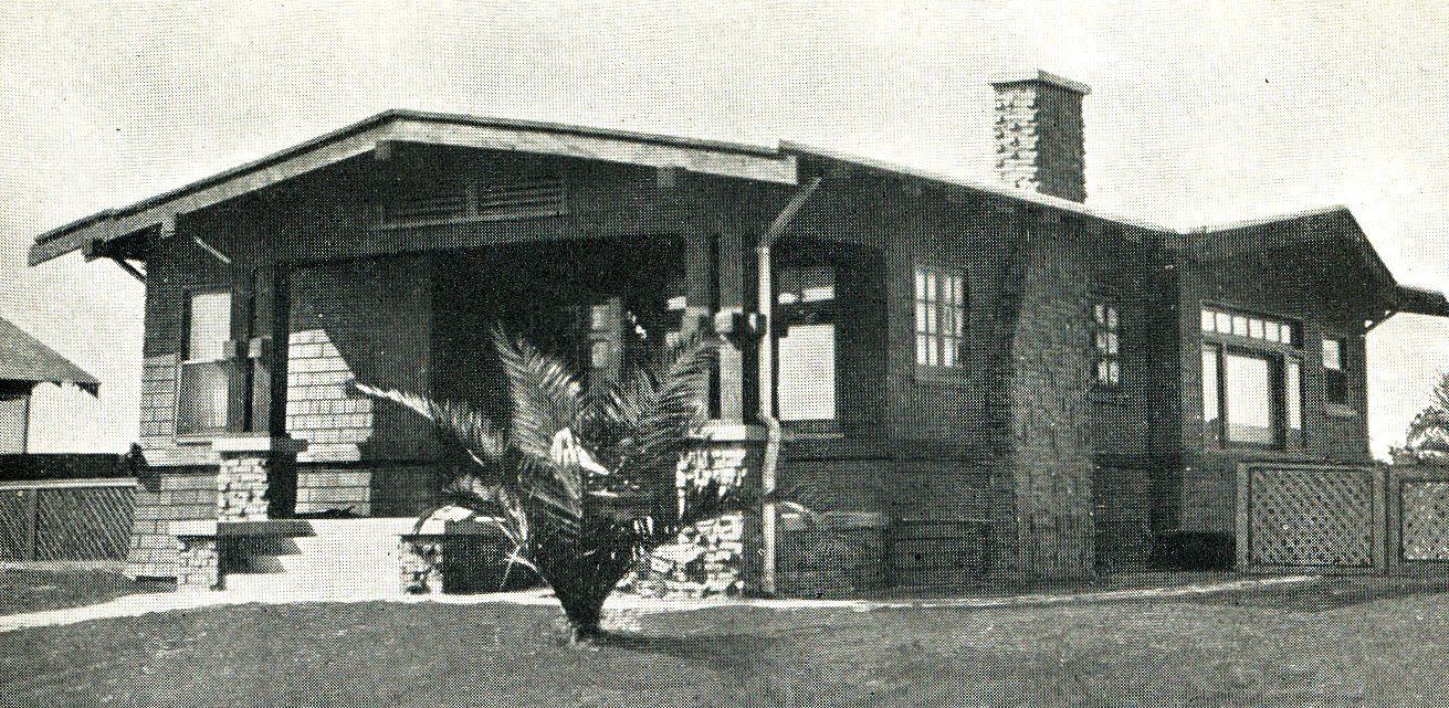 Close-up of the house seen in the catalog