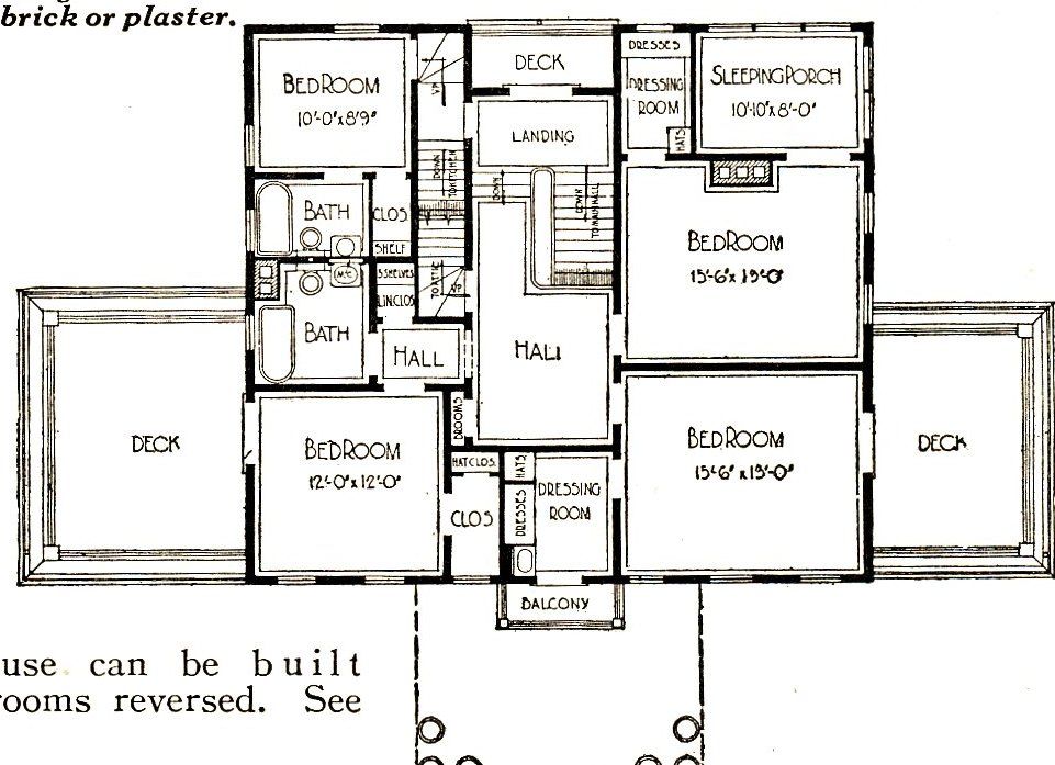 The Magnolia was Sears biggest and best kit home, and had servants quarters on the 2nd floor. 