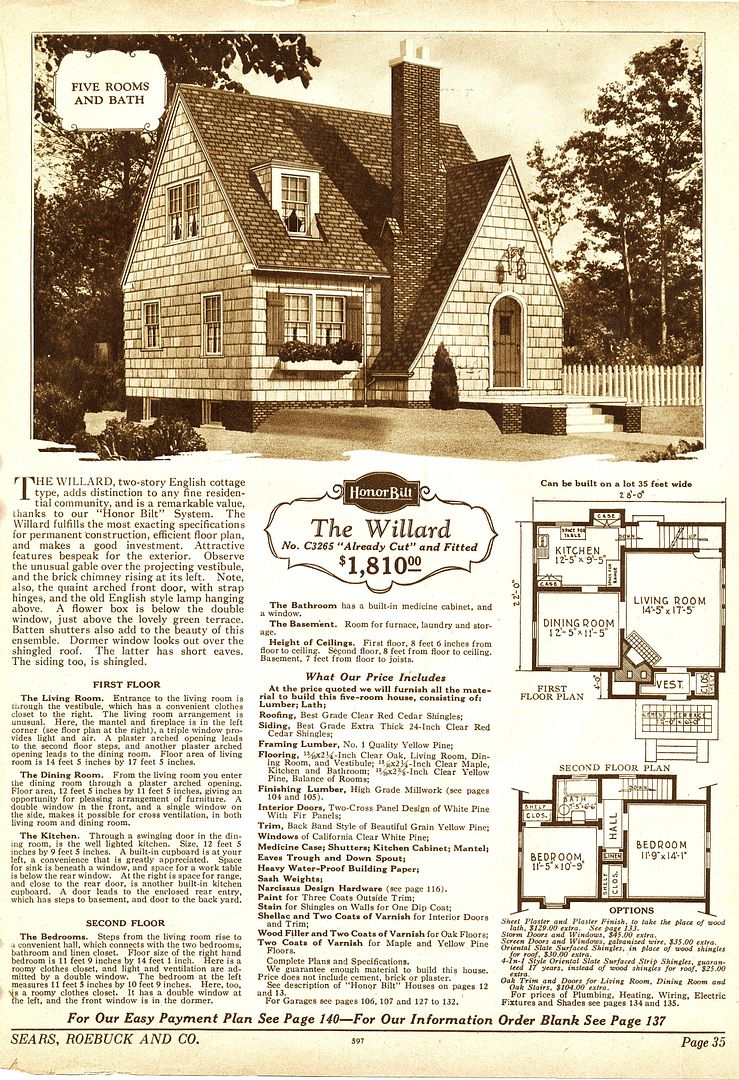 The other surprise was the Sears Willard, just one block from the post office.