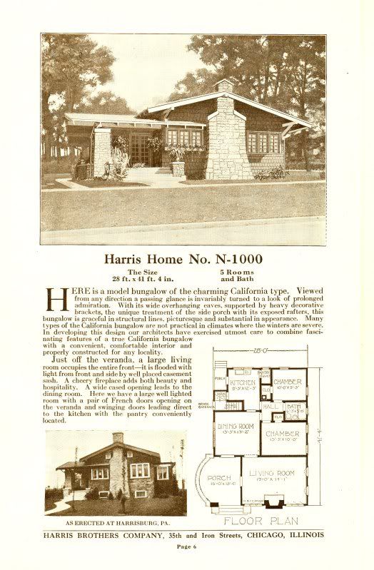 One of my favorites is the Harris Brothers La Grange (1923 catalog). 