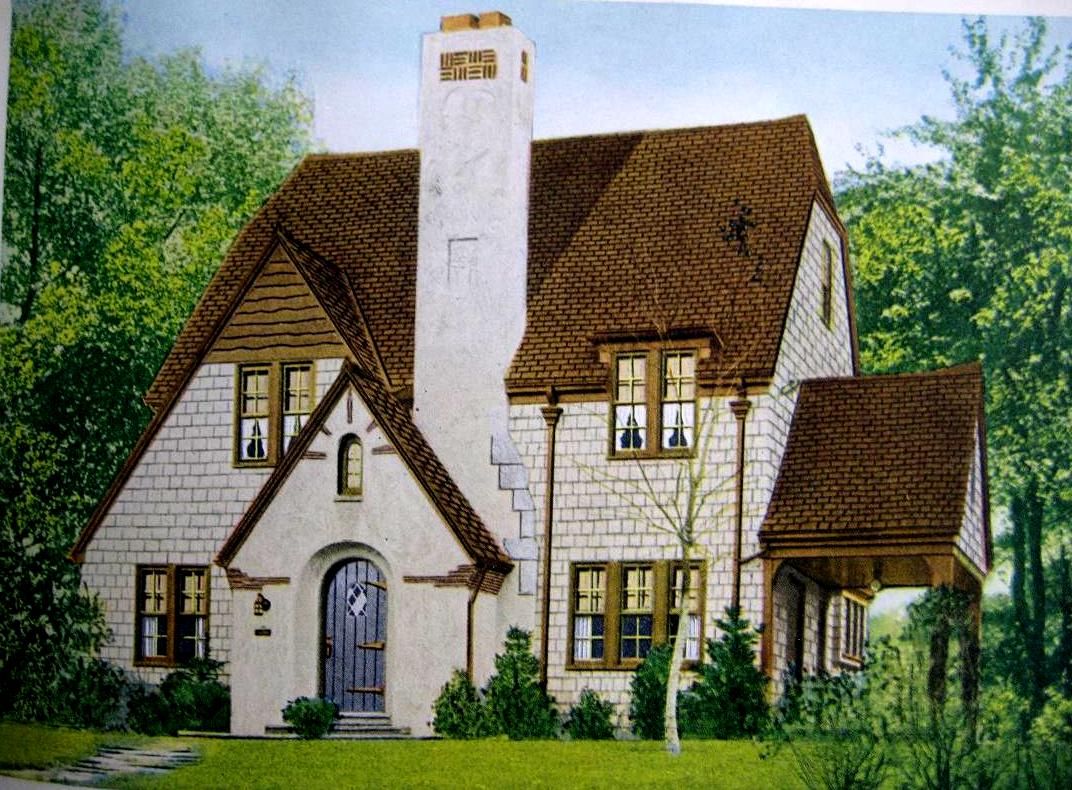 Beautiful little Tudor Revival from the late 1920s