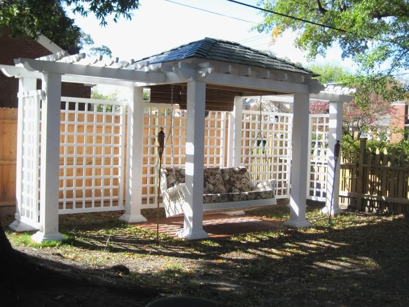 And I saved the best for last: The Perfect Pergola
