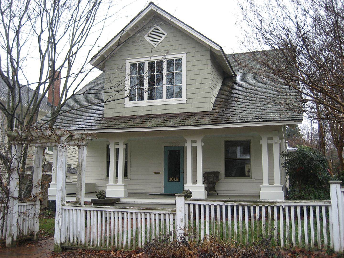 It may not look like a Westly to you at first glance but youll have to trust me on this. It is! The small porch on the dormer has been enclosed to create more space in an upstairs bedroom. This is a common modification, as these areas often leak. 