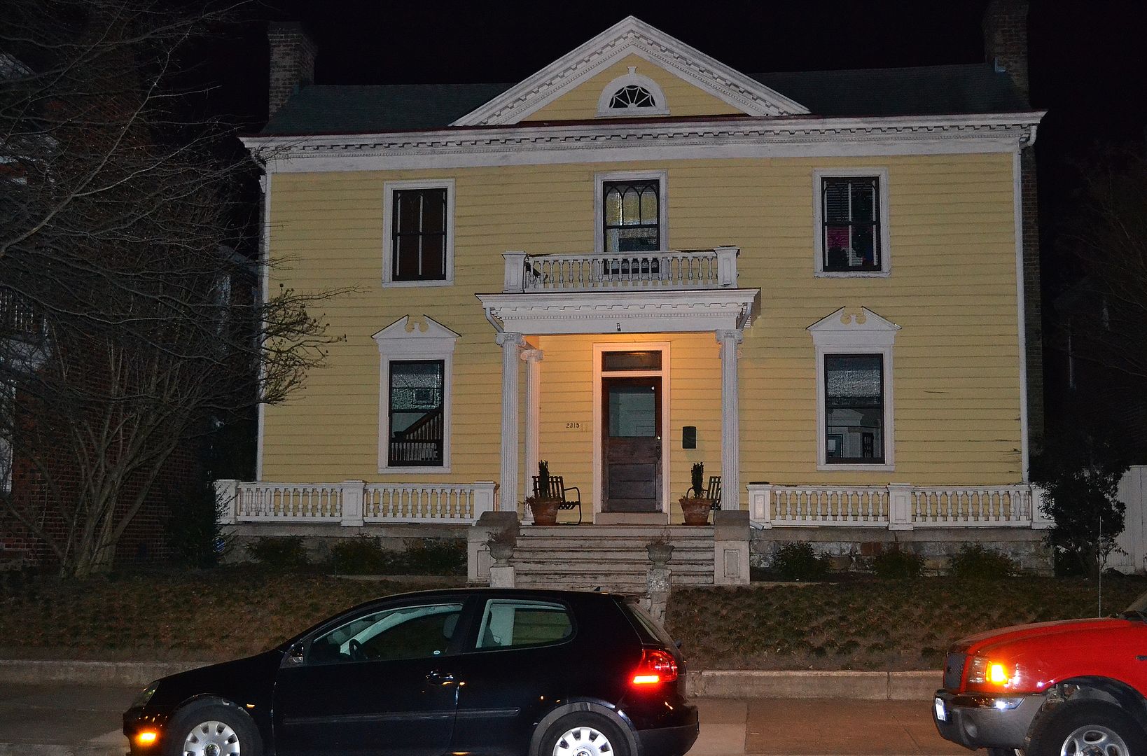 Ooh, a nice update! The house is alive and well! Heres a picture of it, as seen on February 28, 2014. Thanks to Brice Anderson for snapping a picture for me! (Picture is copyright 2014 Brice Anderson and may not be used or reproduced without written permission.)