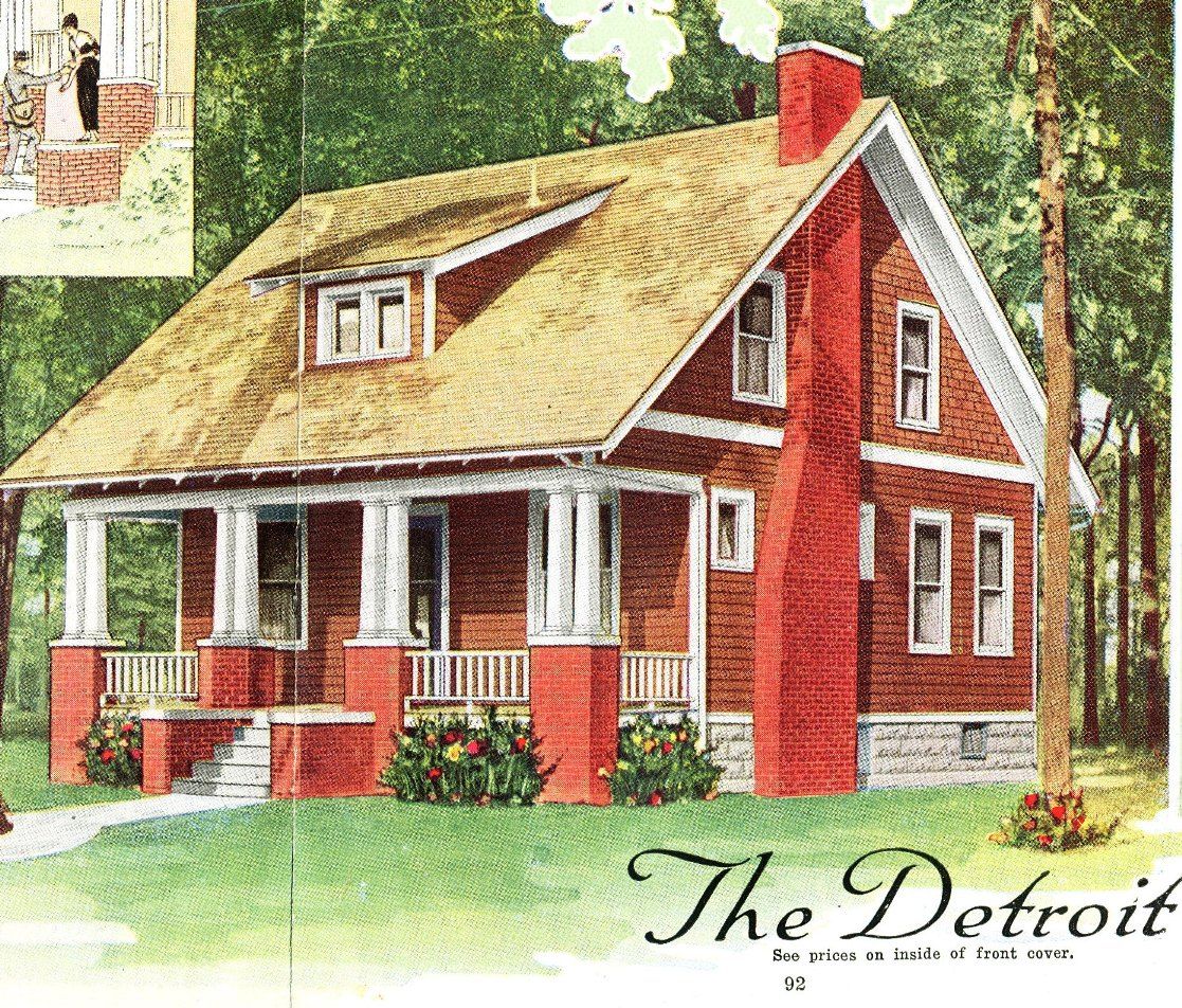 Aladdin Detroit, as seen in the 1919 catalog.