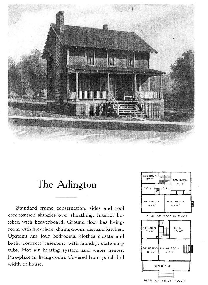 One of finer homes in the DuPont line was the Arlington.