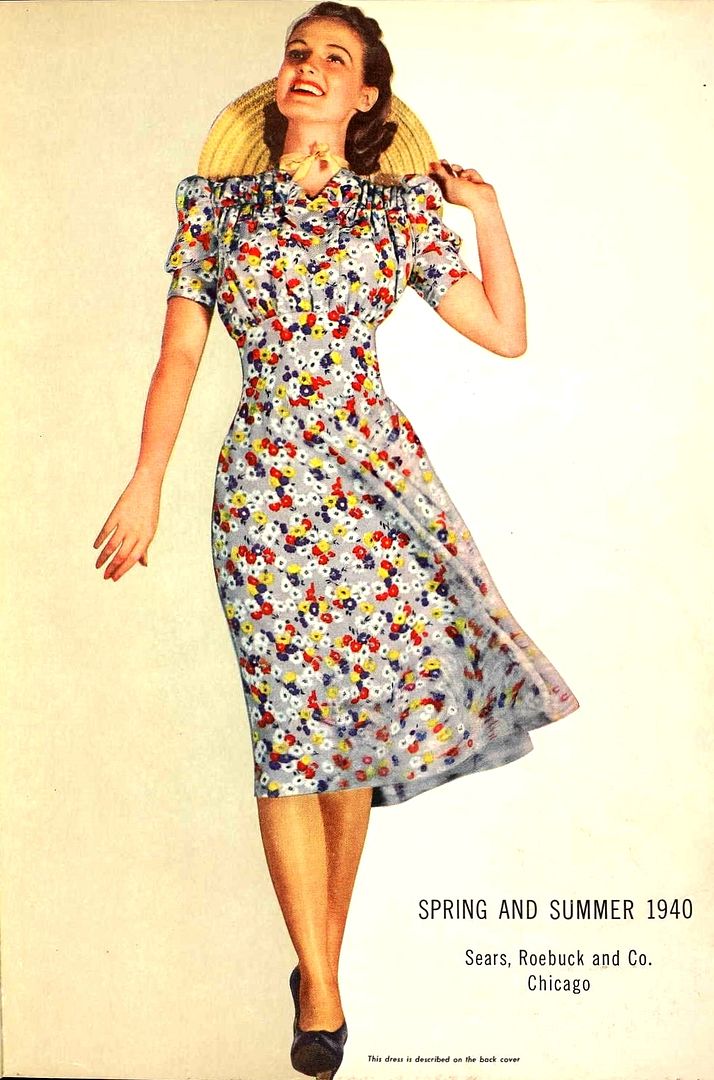 Rachel Shoemaker graciously shared many images from her own copy of the Spring 1940 Sears General Merchandise catalog.