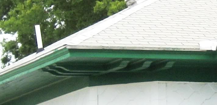 Detail of eaves on #126