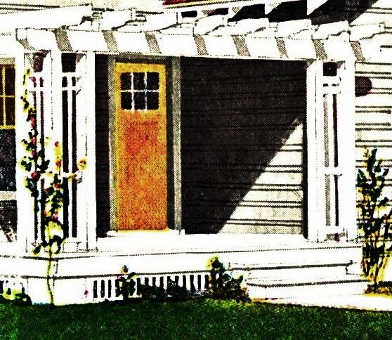 Check out the details around the front porch.