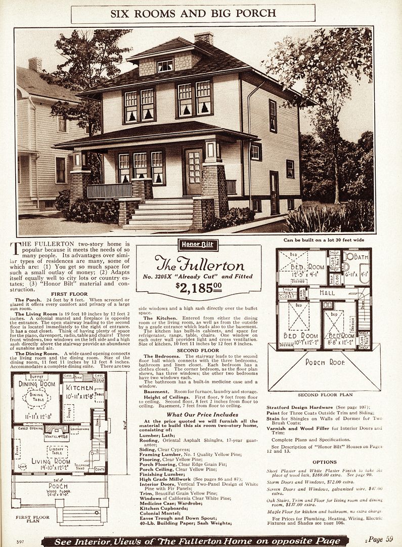 Fullerton from the 1925 catalog