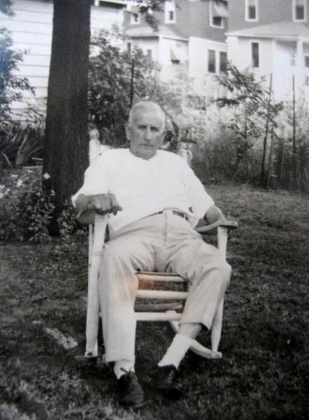 Old Mr. Barnes loved to sit in the backyard, admiring the house that he built. He was part owner of Etheridge Lumber in downtown Norfolk, and the story is, he hand-selected all the framing members that went into the house.
