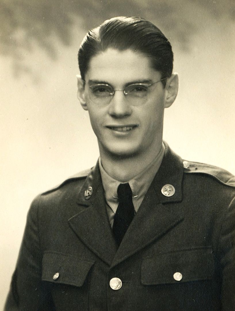 My father in January 1943. 