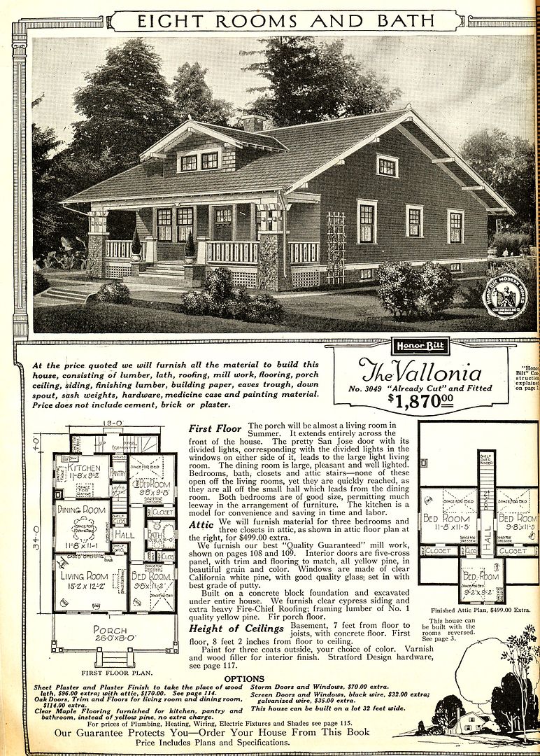 Sears Vallonia from the 1916 catalog. 