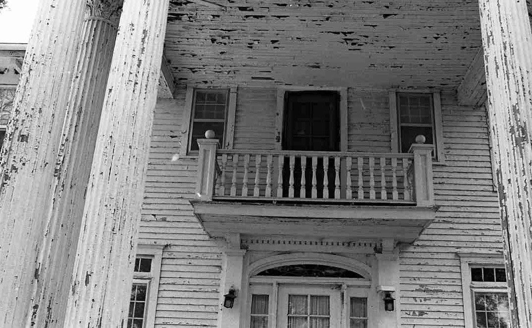 One house was painstakingly restored.