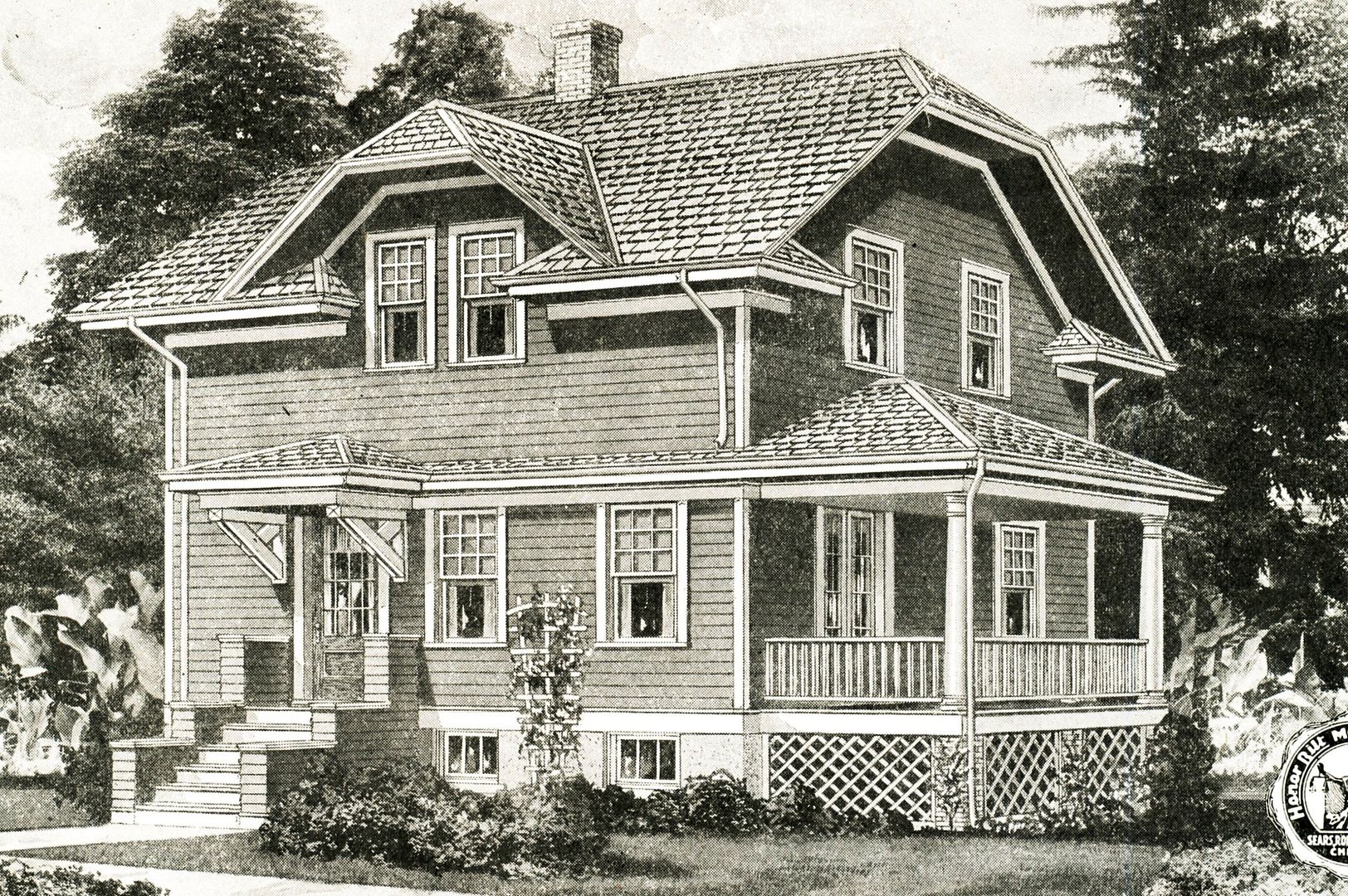 Sears Madelia, as it appeared in the 1919 catalog. 
