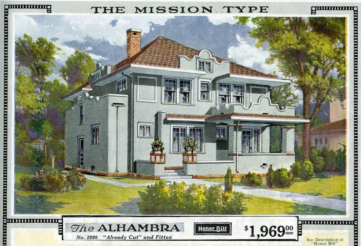 And Linda Ramsey (another Sears House afficianado) found this Alhambra on Main Street in Waynesboro. 