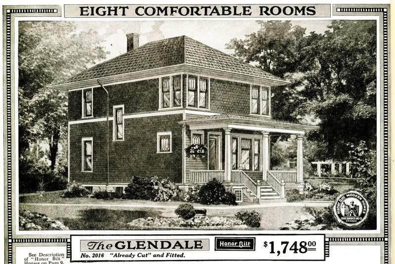 Sears Glendale from the 1919 Sears Modern Homes catalog