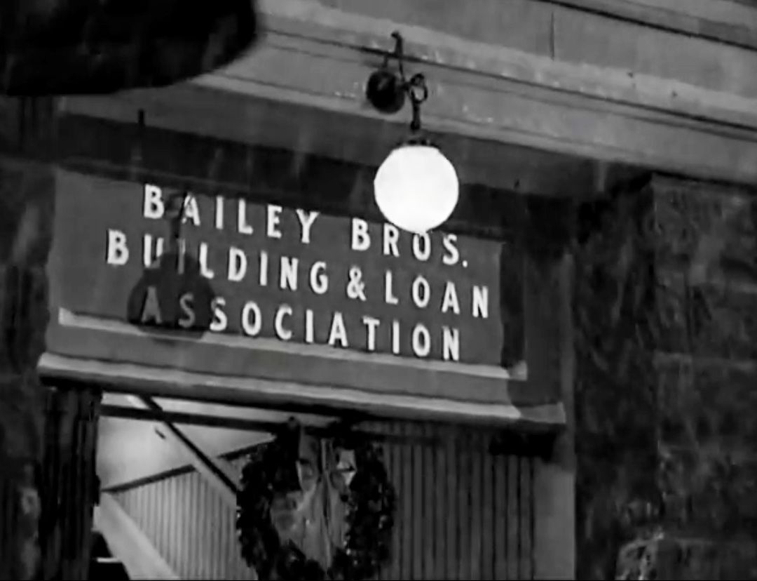 In the movie, Its a Wonderful Life, the real heroes are the people who kept this little Building and Loan afloat, enabling countless residents to become homeowners. 