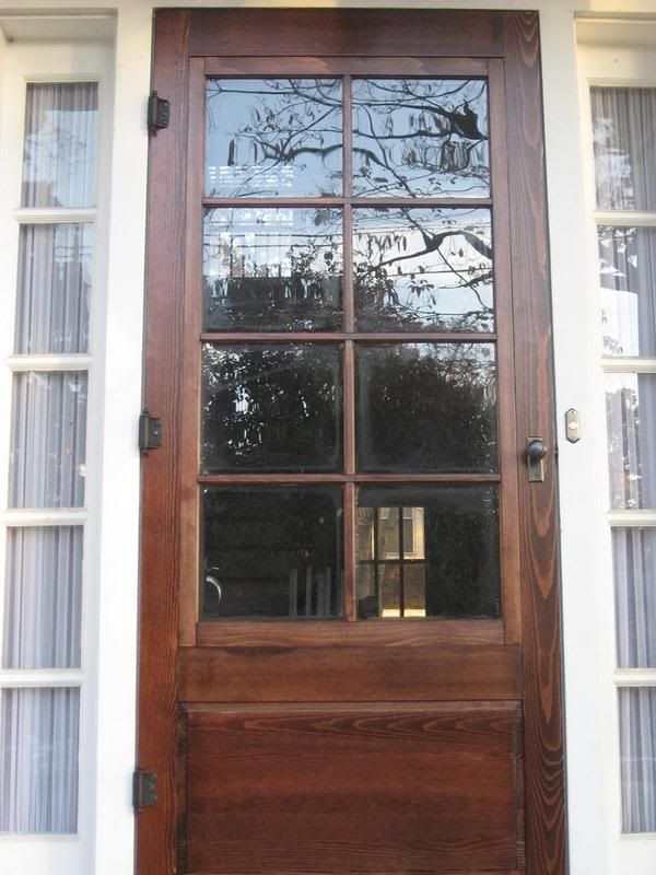 OHW • View topic - Wooden storm door is IN, but lots of work!!! (pics)