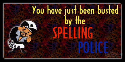 Image result for spelling police gif