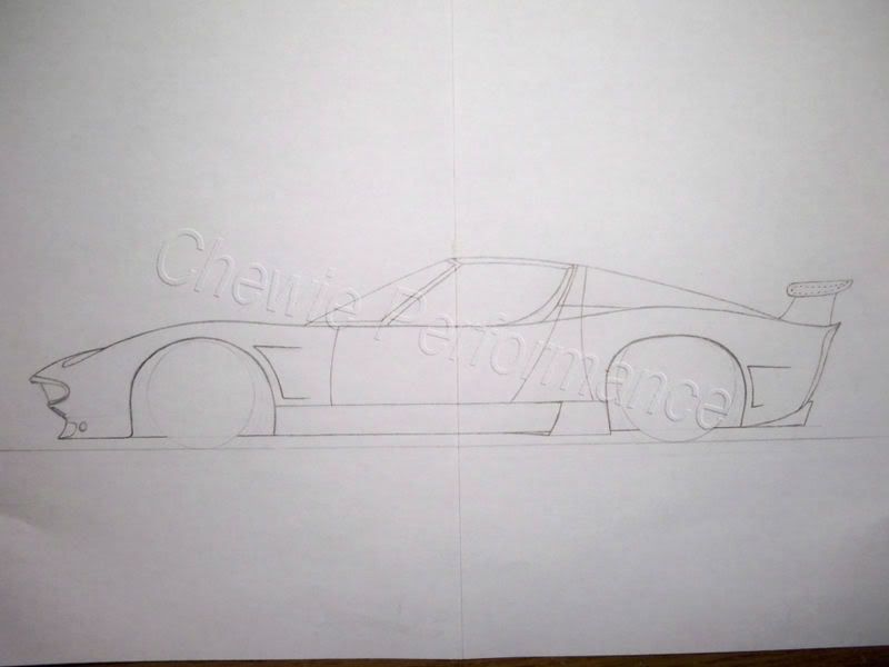 Simple Car Drawing Side View