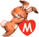 bunny-m-letter.gif