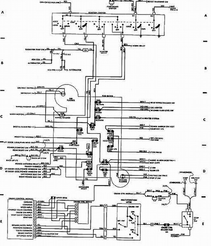89 Xj ignition swith wiring diagram??-push button start - NAXJA Forums -::-  North American XJ Association 2006 Jeep Commander Radio Wiring Diagram NAXJA