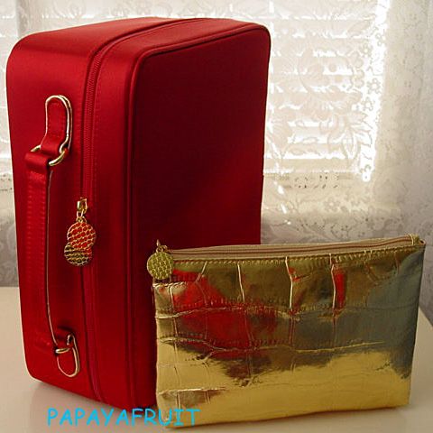 Size: 11.5L" x 10H" x 4.5W" (train case)