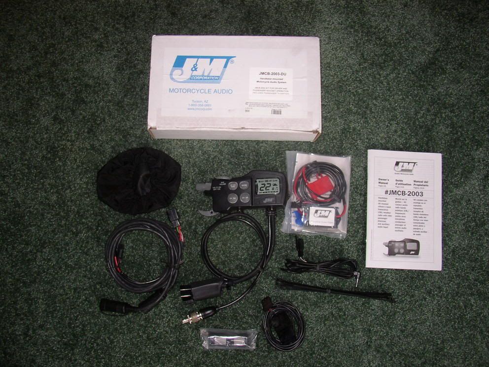 J & M Handlebar Mounted CB? GL1800Riders Forums