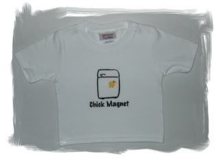 Chick Magnet Embroidered Shirt 6 months