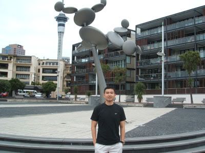 Me at Viaduct Harbour
