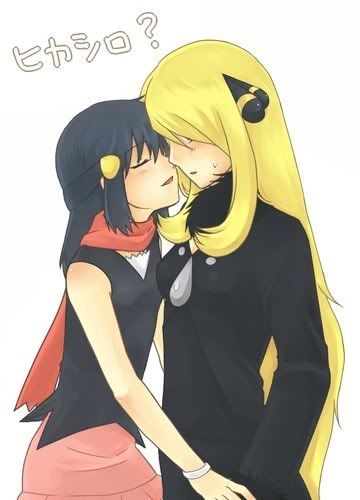 Ash And Cynthia In Love