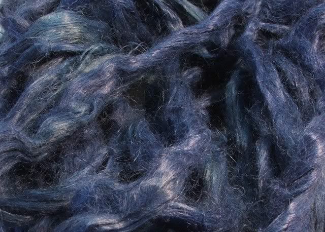 hemp fiber ,hand dyed