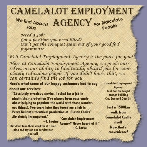 CamelalotEmploymentAgencycopy