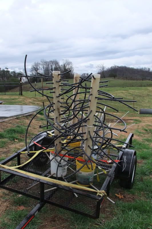 My Charlie Brown PVC crappie trees