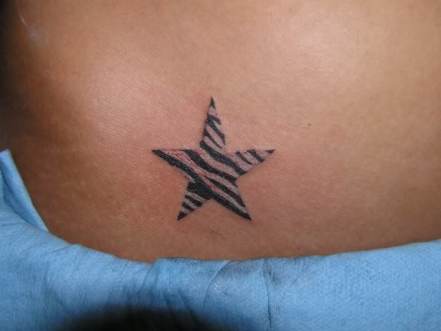 zebra star tattoo Image Creative Star Tattoo Ideas Earl Nixon's Myspace Blog