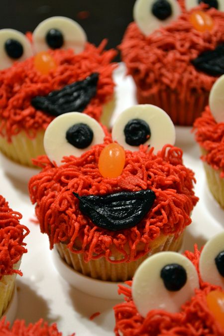 sesame street cupcakes. our Sesame Street Cupcake