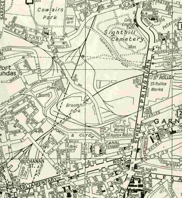 Upstream on the Camlachie Burn 12 Aug 2007