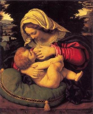 Madonna Nursing Jesus