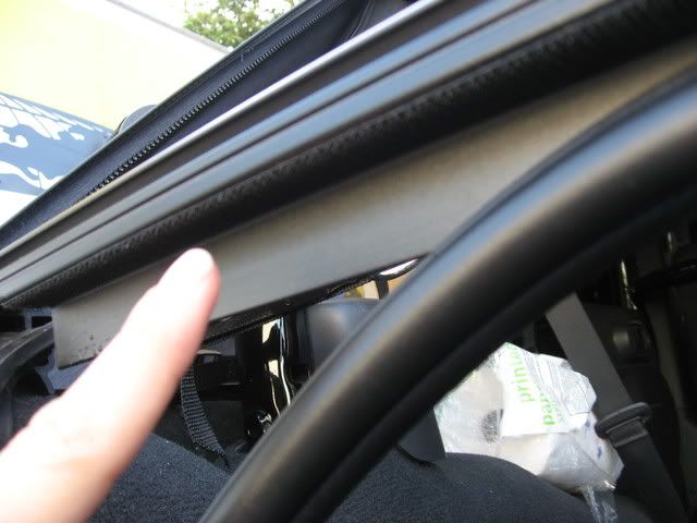 Jeep soft top weather stripping #4