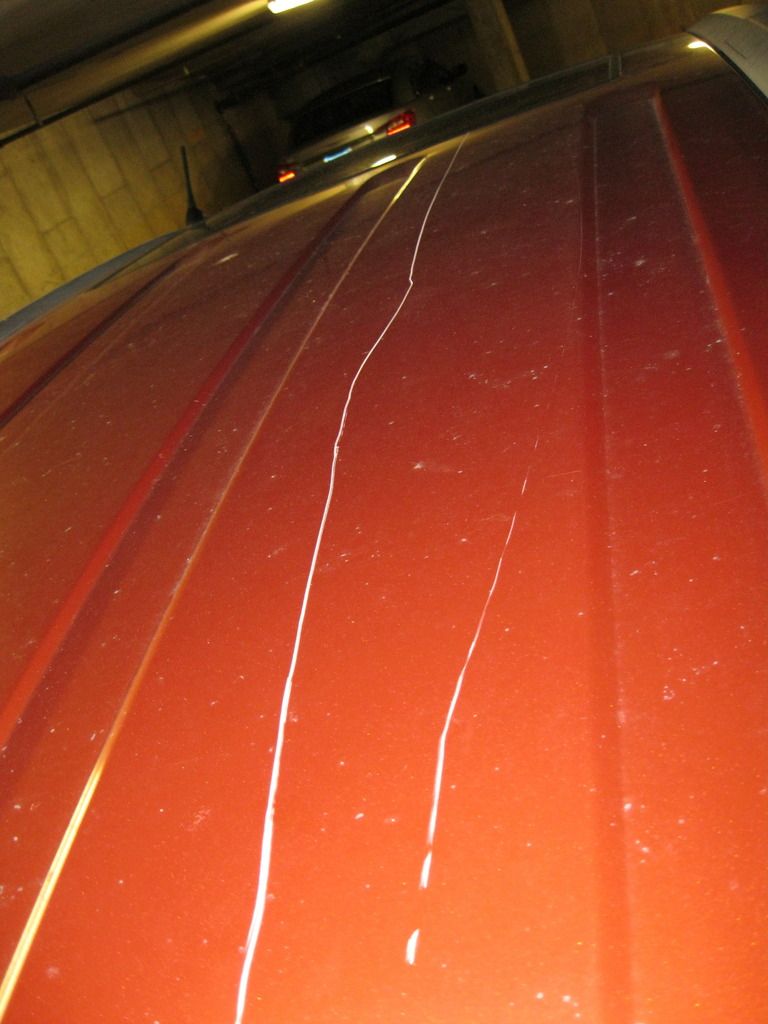 Scratch repair on roof? Honda Element Owners Club