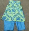 REVERSIBLE Tunic Top and Clamdiggers 6