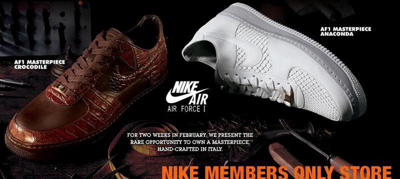 Nike Masterpiece AF1's