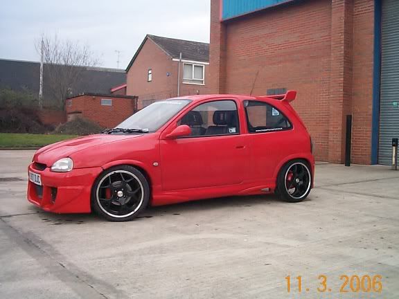 modified corsa Corsa Sport for Vauxhall and Opel Corsa B
