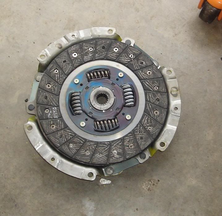 clutch disc installed incorrectly?