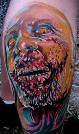 mike demasi zombie tattoo