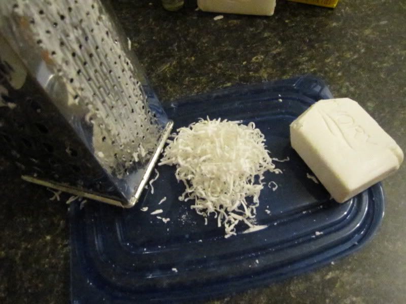 grated ivory soap