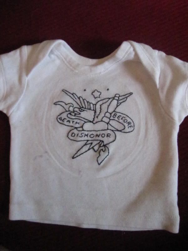 embroidered tshirt