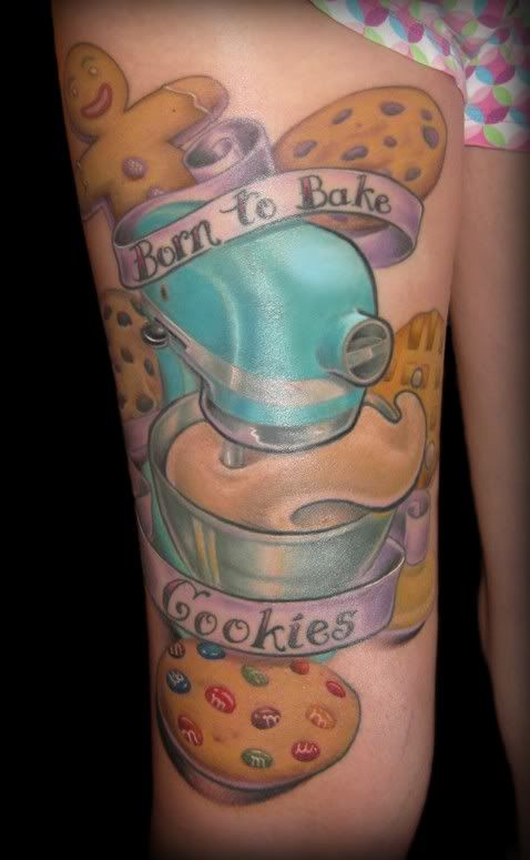baking tattoo by tim senecal