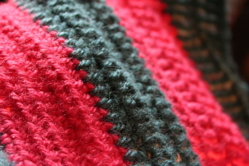 crochet smaple swatch